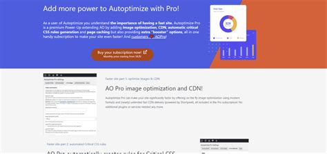 wp optimize vs autoptimize|12 Best WordPress Speed Optimization Plugins in .